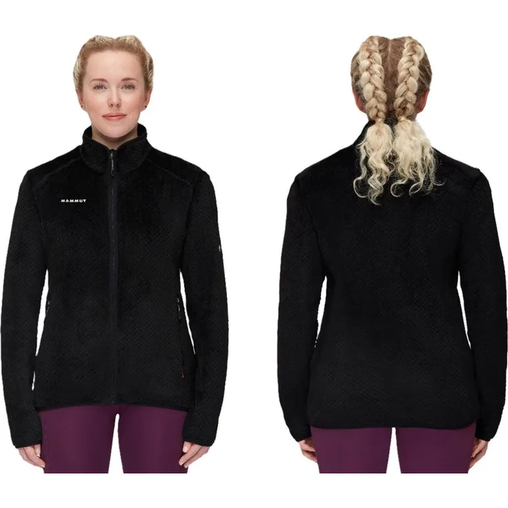 Mammut Fleecejacke Mammut Innominata ML Jacket Damen Fleecejacke 1014 04510 0001, Polartec® Thermal Pro® Fleece, Schwarz