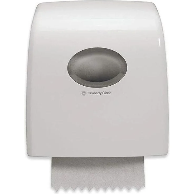 Kimberly-Clark Aquarius Papierhandtuchspender 6953, hygienischer Spender mit Einzelblattausgabe, elegantes Design, 34,3 cm x 31,8 cm x 19,1 cm
