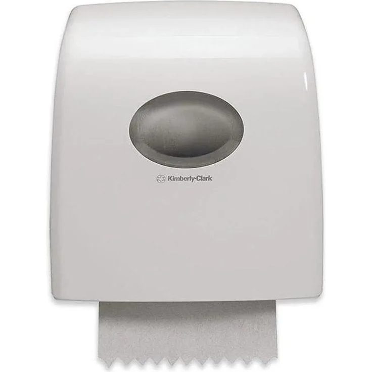 Kimberly-Clark Aquarius Papierhandtuchspender 6953, hygienischer Spender mit Einzelblattausgabe, elegantes Design, 34,3 cm x 31,8 cm x 19,1 cm