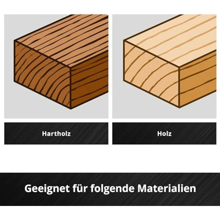 Einhell Original S-CASE 10-tlg. Holzbohrer-Set, rollgewalzter C45 Werkzeugstahl, E 6.3 Schaft, zweispiralig, 3-Punkt-Anschliff, Zentrierspitze inkl. Aufbewahrungsbox – Bild 5