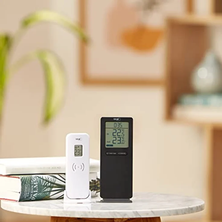 TFA Dostmann Funk-Thermometer LOGOneo Funk-Thermometer digital Schwarz – Bild 6