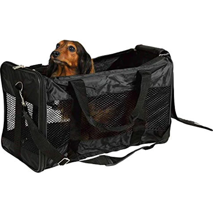 Trixie 28841 Tasche Ryan, 26 × 27 × 47 cm, schwarz – Bild 2