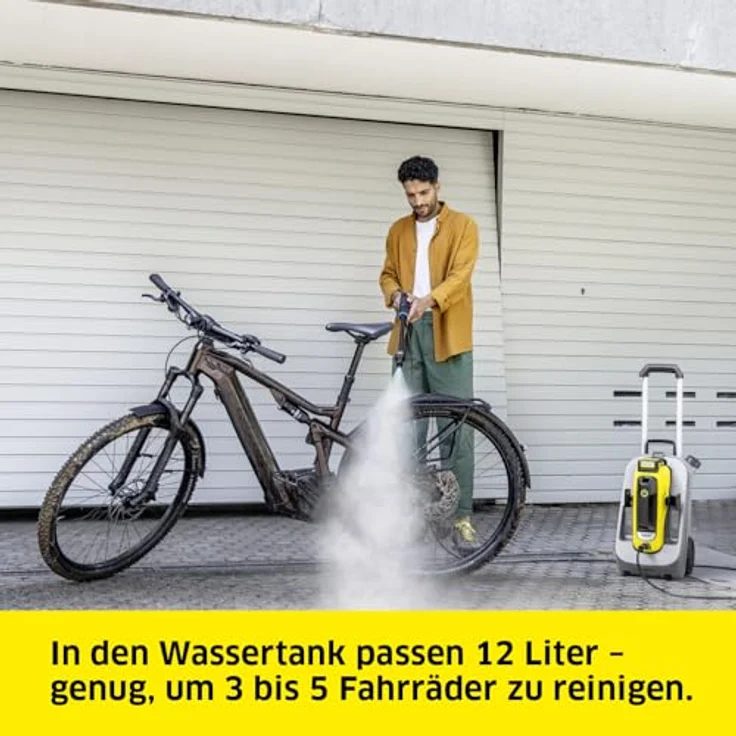 KÄRCHER Hochdruckreiniger Kärcher Home & Garden WT 12 Wasser-Trolley, mobiler Reiniger ohne Wasseranschluss, 12 Liter Tank, silber – Bild 4