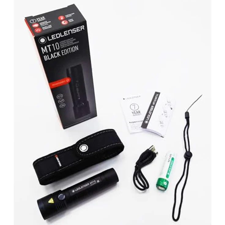 Ledlenser MT10, Taschenlampe Black Edition mit hoher Lichtleistung – Bild 5