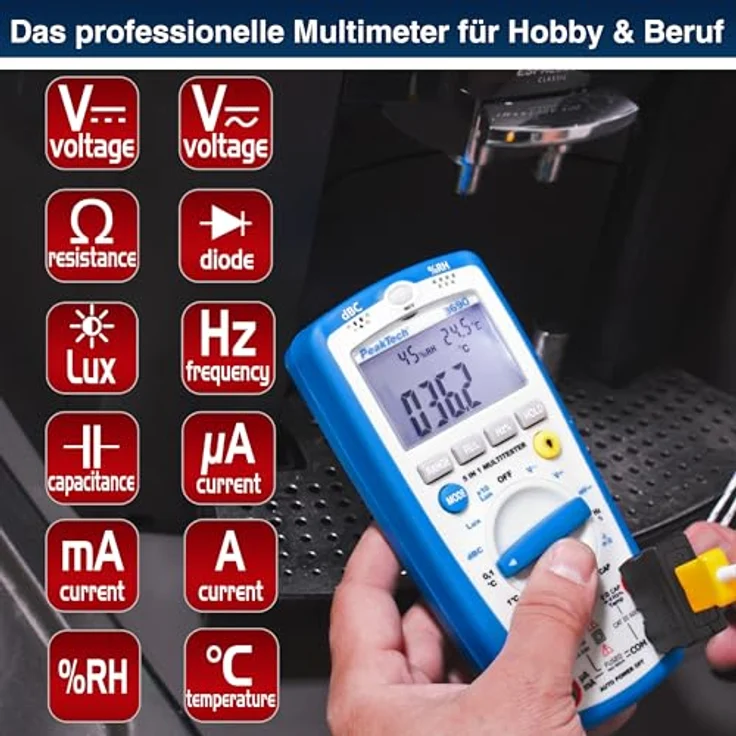 PeakTech P 3690 Digital-Multimeter , – Bild 4