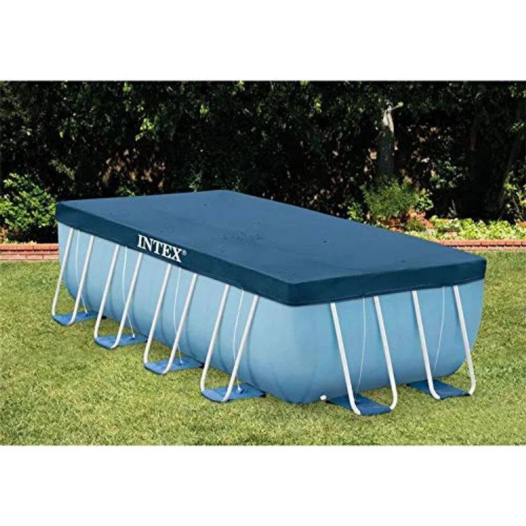 Intex Rectangular Pool Cover - Poolabdeckplane - 389x 184 cm - Für Rectangular Frame Pool – Bild 4