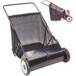 Apex Kehrmaschine Rasenkehrmaschine Laubkehrmaschine Rasenkehrer 55145 Laubkehrer 65 cm, 65 cm Kehrbreite, großer Auffangsack, 4 Bürsten - Preisvergleich