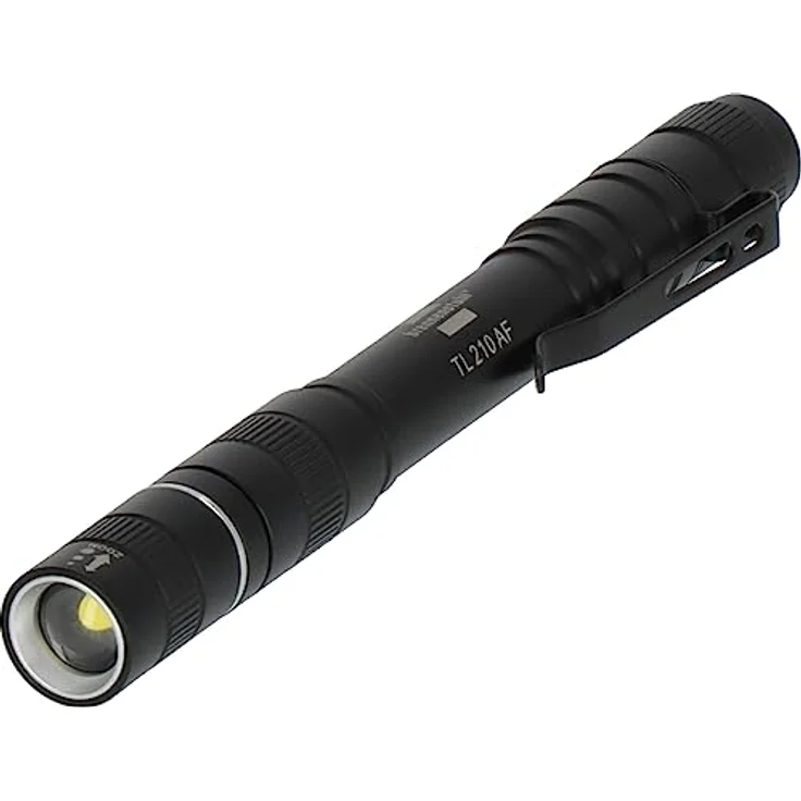 Brennenstuhl Akku Taschenlampe LED LuxPremium TL 210 AF/Handlampe mit heller Osram-LED (200lm, bis zu 13h Leuchtdauer, 55m Leuchtweite, fremdkörper- und spritzwassergeschützt IP44) – Bild 1