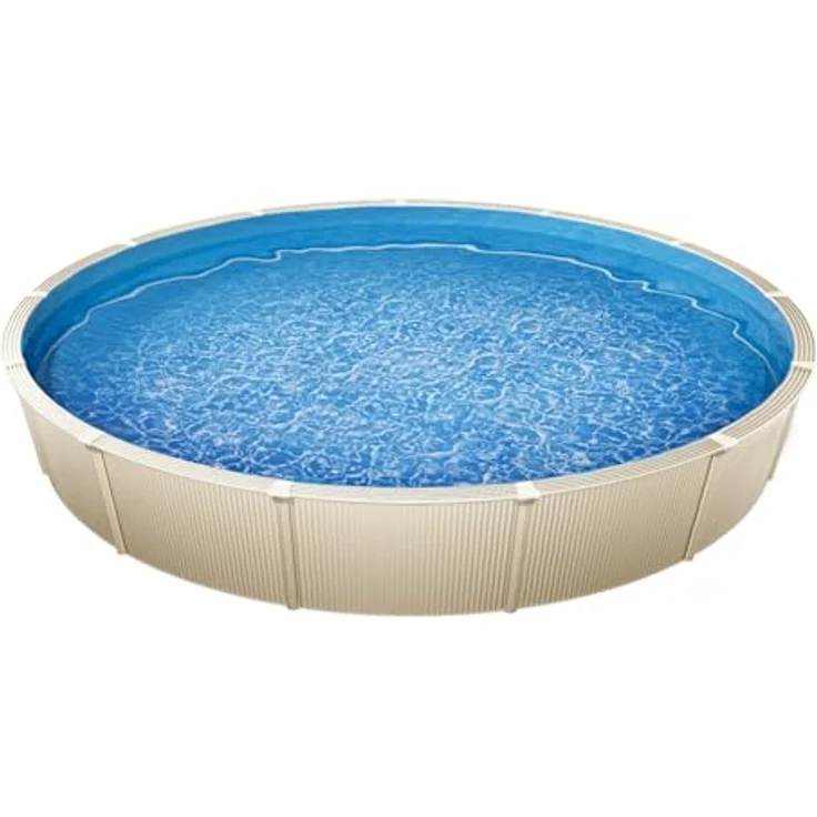 VEVOR Runde Schwimmbadauskleidung, 350 x 120 cm, verschleißfestes Einzelperlen-Vinyl für oberirdische Schwimmbecken – Bild 9