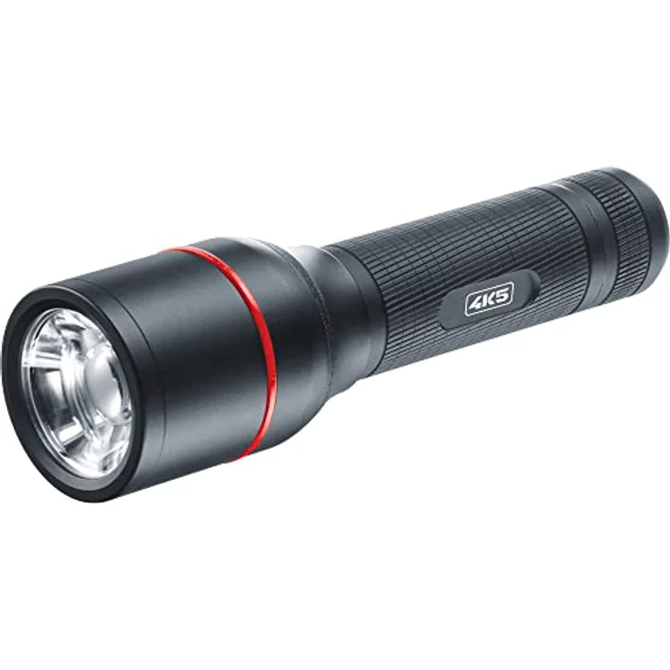 4K5 4K5, Taschenlampe mit 1000 lm Leuchtkraft, einstellbarem Fokus, spritzwassergeschützt – Bild 2