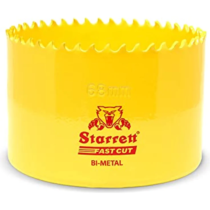 Starrett FCH068M Bi-Metall Schnellschnitt-Lochsäge, 68 mm – Bild 1