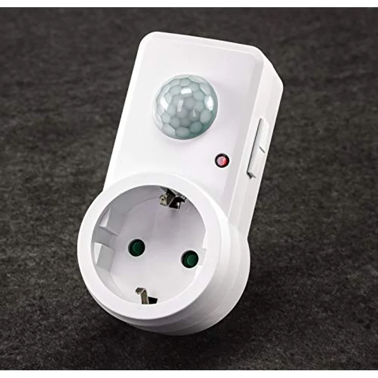 Chilitec Zwischenstecker mit Bewegungsmelder 230V Steckdose weiß – Bild 8
