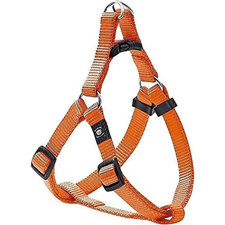 Karlie Art Sportiv Plus Geschirr 1-2-3 Step and Go neue universal Farben Mix and Match B: 10 mm Br um: 20 - 35 cm XS orange