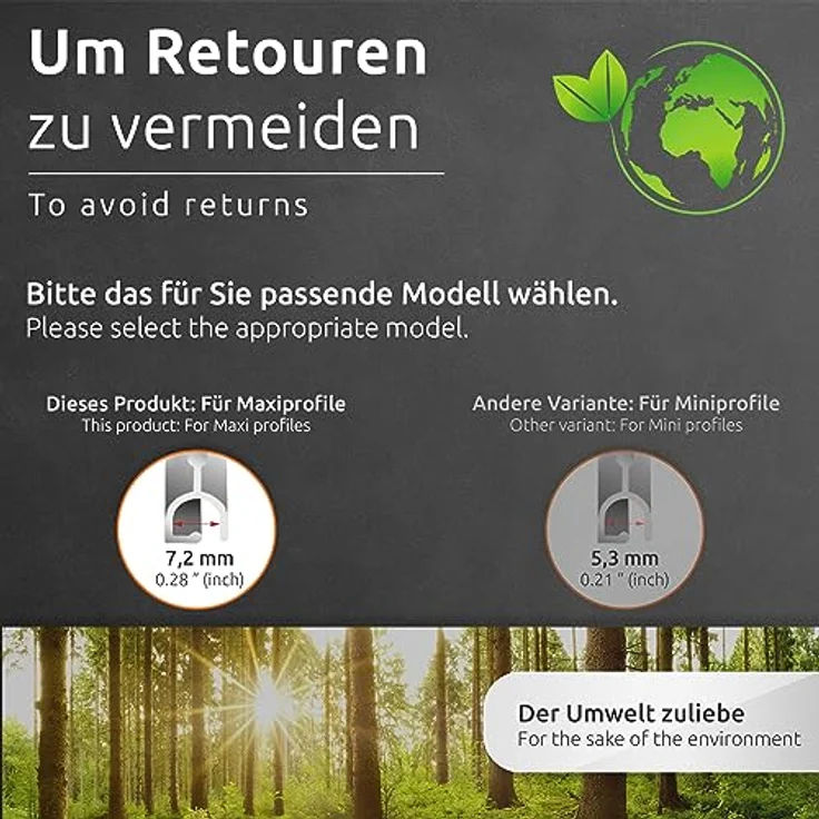 ECENCE 5x Maxi Rolladen Aufhängefeder - Aufhängefedern für Rolladen - Rollladen-feder - Rolladen Befestigung - Rolladen Befestigungsfeder - Stahlfeder Aufhängefeder – Bild 3