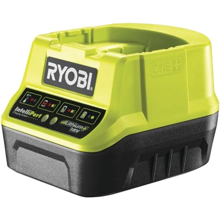 Ryobi 5133002891 Schnellladegerät 18V, Spannungs-und Temperaturüberwachung, mit Schutzelektronik, ohne Akku – RC18-120 – Bild 2