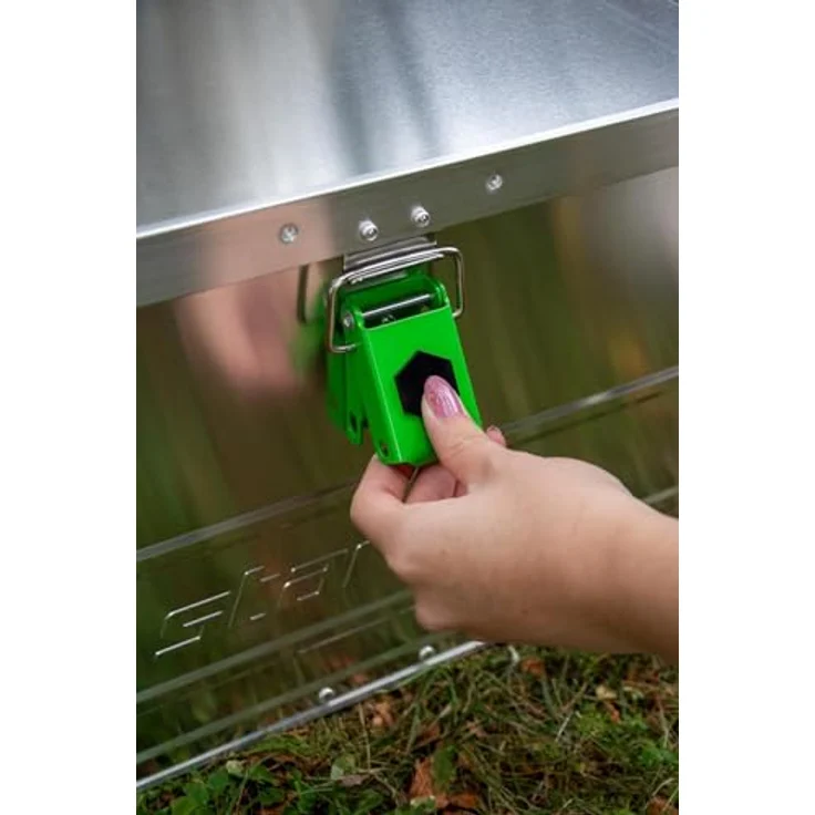ALUTEC München Werkzeugbox ALUTEC Aluminiumbox Starbox 50 (585x390x270mm), 50 l, aus hochwertigem Aluminium, stoß- und formbeständig, spritzwassergeschützt – Bild 3