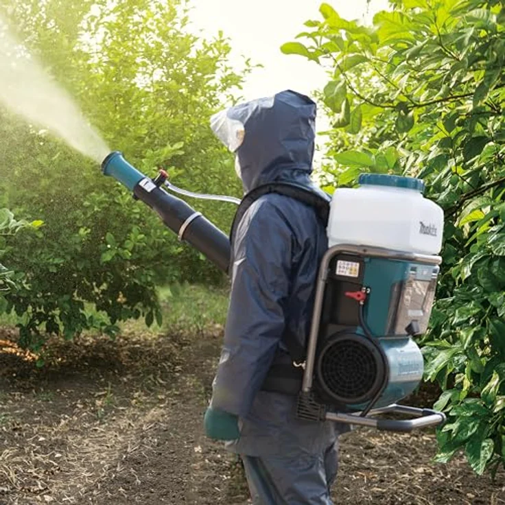Makita Drucksprühgerät Akku-Rucksacksprühgerät PM001GZ01, 40 Volt, Rückentragbar mit 15 Liter Tank, 3 Sprühgeschwindigkeitsmodi – Bild 28