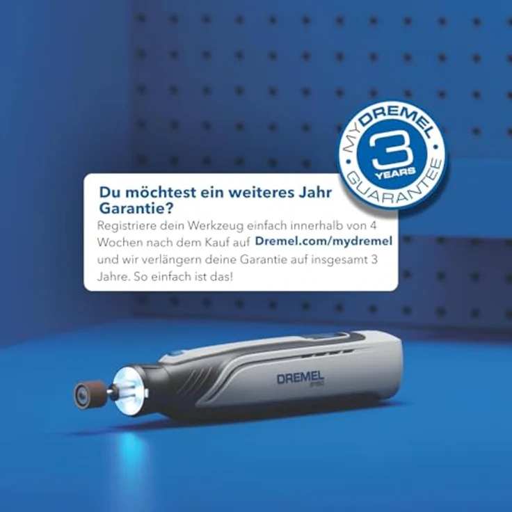 Dremel F0138150JA Akku-Multifunktionswerkzeug 7,2 V, kompakt und bürstenlos mit 20 Zubehörteilen und USB-C-Ladekabel – Bild 9