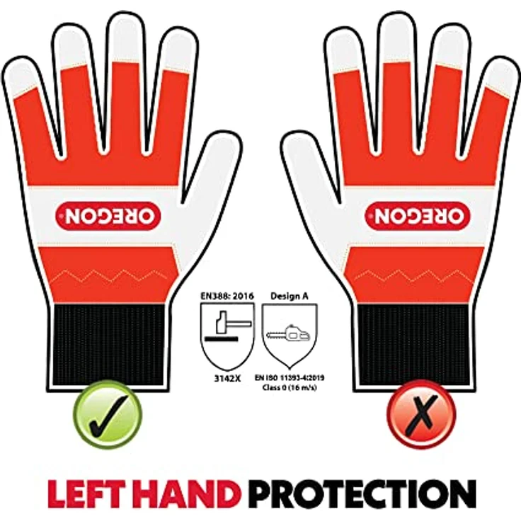 Oregon Motors - Fingerhandschuh, 91305M – Bild 5