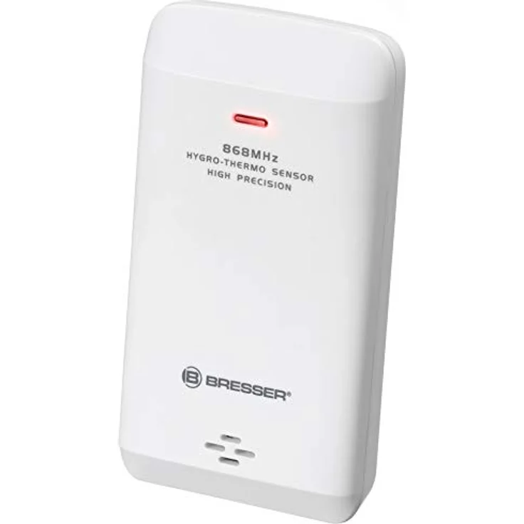 Bresser Thermo-/Hygro-Sensor 7 Kanal 868 MHz, batteriebetriebener Wetterstation-Sensor mit 150 m Reichweite und kompakter Bauweise – Bild 1