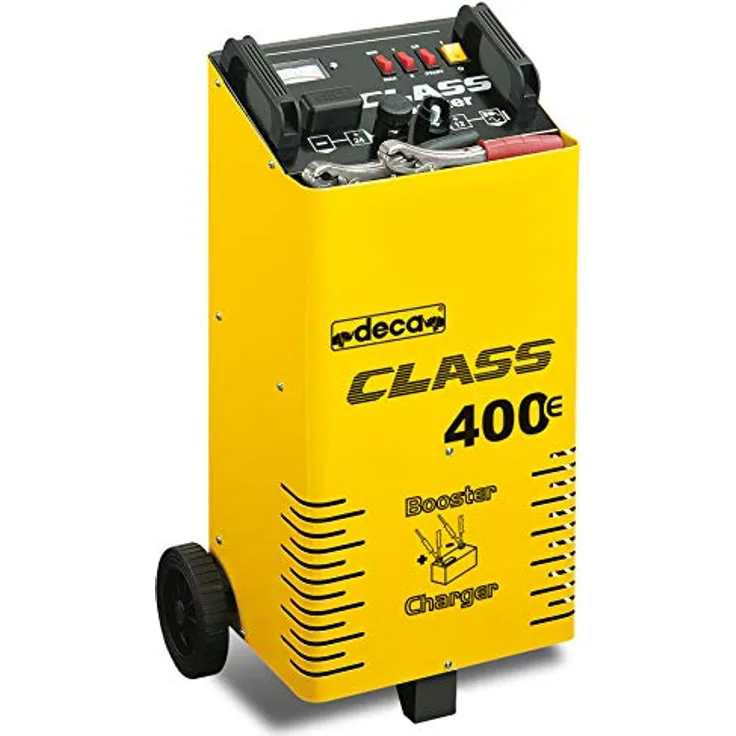 Deca Booster 400E, Stromgenerator und Start-Ladegerät in Schwarz, robuste Materialien für maximale Haltbarkeit