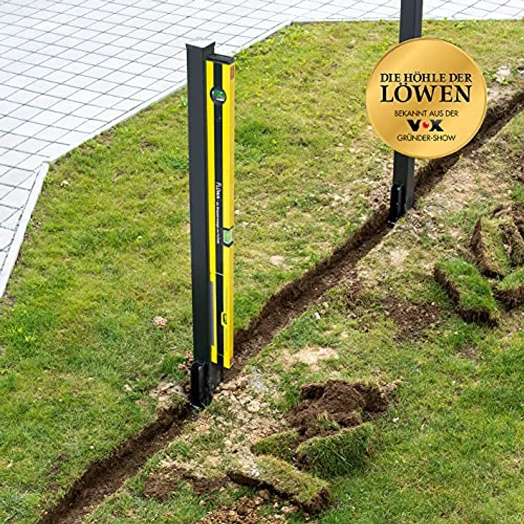 FLÜWA Wasserwaage - 80 cm - schwarz-gelb – Bild 5
