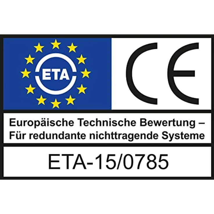 Heco MULTI-MONTI-Schraubanker MMSplus-P, Rundkopf, 6 x 50 mm, Stahl gehärtet, galvanisch verzinkt, 100 Stück – Bild 4