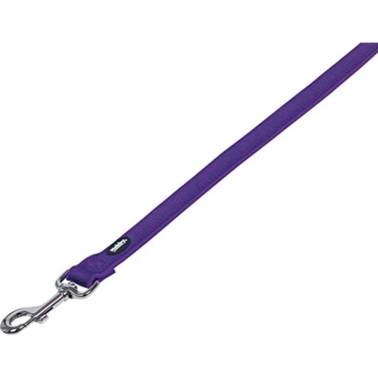 Nobby Leine Classic Preno, lila / lila L: 120 cm, B: 15/20 mm, 1 Stück