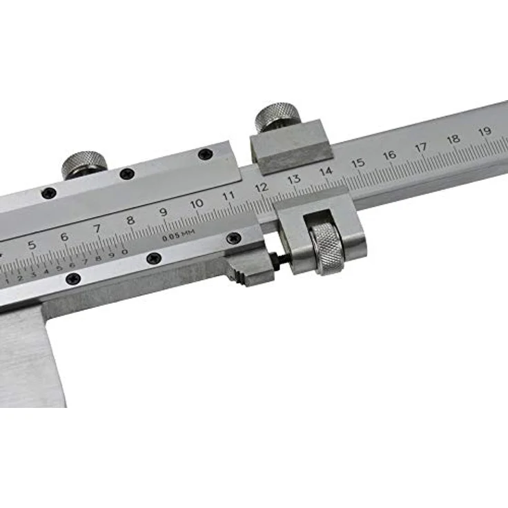 Geko G01496 Schwerlast-Messschieber, 600 mm, 0,05 mm, Silber - Hochwertiger Messschieber aus Polen – Bild 3