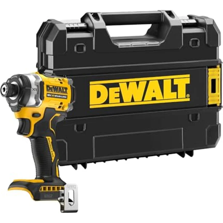 DeWALT Akku-Schlagschrauber DCF860NT 18V 1/4 Zoll Aufnahme Drehschlagschrauber, Basisgerät (ohne Akku und Ladegerät) – Bild 1