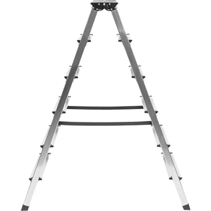 STIER Stufen Stehleiter 2x6 Stufen beidseitig begehbar – Bild 7