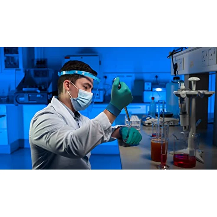 Ansell Microflex 93-260 Einmalhandschuh für Chemikalienschutz, Patentierte Formulierung, Herausragenden Schutz, Anatomische Passform, Verlängerte Stulpe, Grün, Größe S (50 Handschuhe), 93260070 – Bild 4