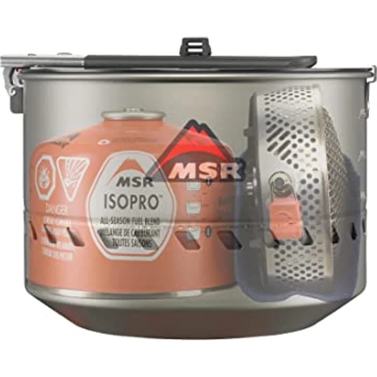 Msr Reactor Campingkocher, extrem schneller und brennstoffsparender Gaskocher für kalte Witterung, geeignet für 2-3 Personen – Bild 4