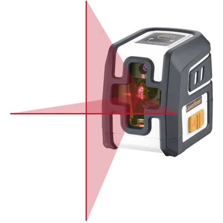Laserliner SmartCross-Laser X, Kreuzlinienlaser mit max. Arbeitsbereich 10 m, manuelle Neigungsfunktion, integrierter Handempfänger-Modus, recyceltes Kunststoffgehäuse – Bild 4