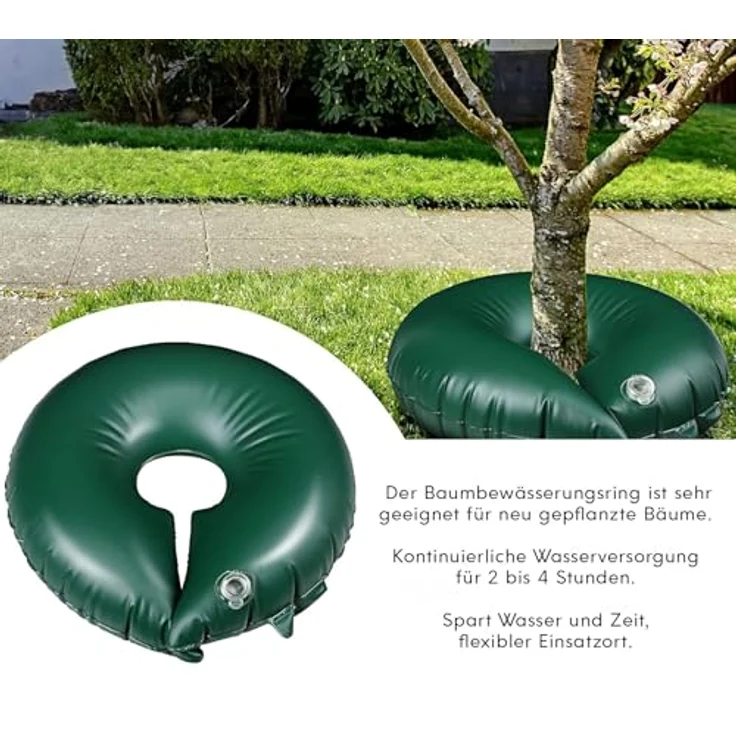 WESTMANN Humida S, Bewässerungsring für Bäume mit 55L Fassungsvermögen, tröpfchenweise Bewässerung, aus robuster PVC-Folie – Bild 4