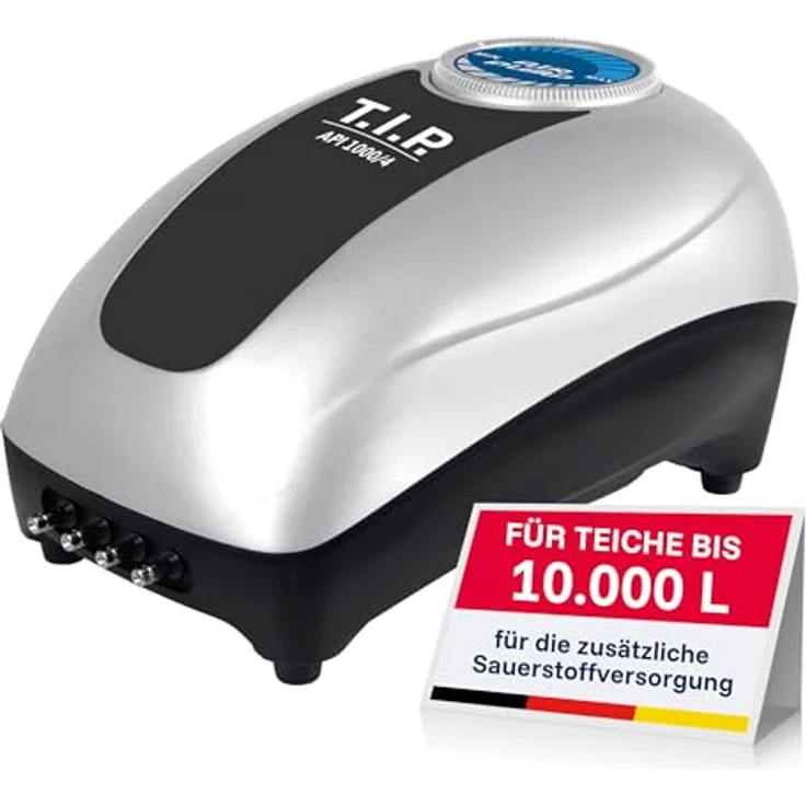 T.I.P. Teichbelüftungspumpe API 1000/4 Pumpe Teich Teichpumpe 900 l/h – Bild 2