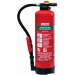 Gloria SB6PRO, Feuerlöscher zur Brandbekämpfung mit fluorfreiem Bio-Schaum, 6,0 l, für Brandklassen 21A und 183B