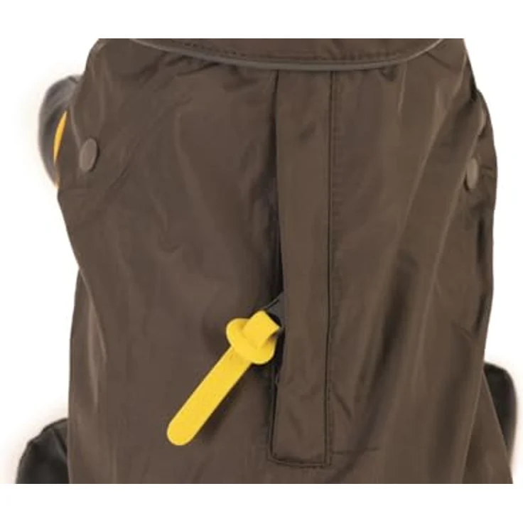 Beeztees Hunde-Regenmantel Seja (XXL, Hundemantel), wasserdicht, mit Reflexionsstreifen, abnehmbares Fleece-Innenfutter – Bild 3