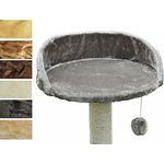 nanook Kratzbaum Liegeplatz Top für kräftige Katzen - Größe XXL - 46 cm Ø - hellrau