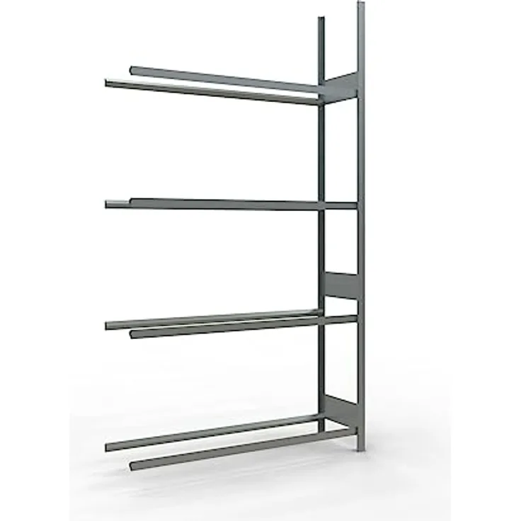 Reifenregal, Anbaufeld, 1506 x 436 x 2750 mm, 4 Lagerebenen, verzinkt
