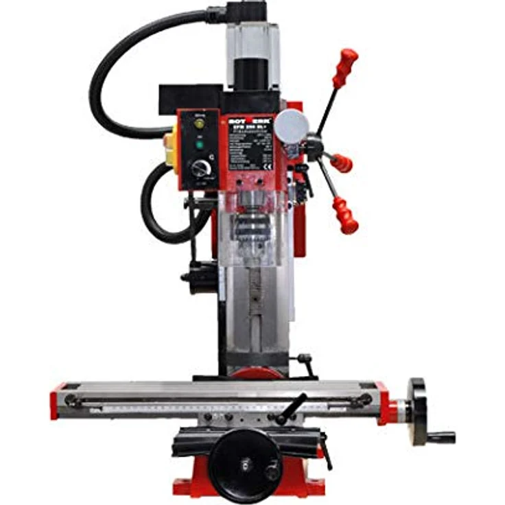 Rotwerk Fräsmaschine EFM200BL+, Bürstenloser Motor, 230V/500W, stufenlose Drehzahlverstellung, Blau – Bild 3