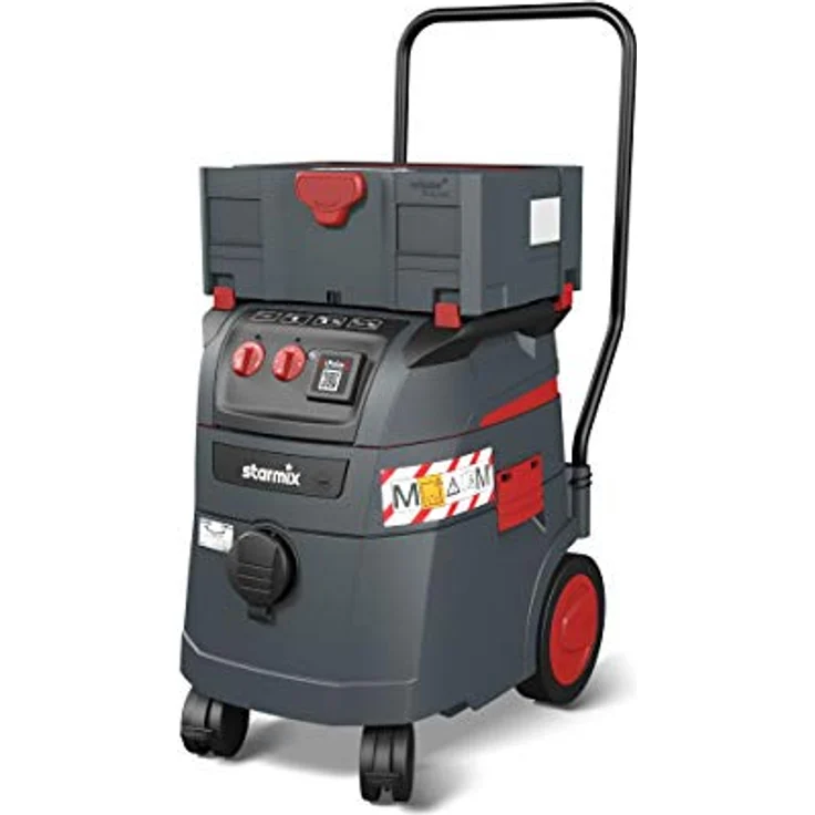 Starmix Nass- und Trockensauger iPulse M-1635 Safe Plus, hochwertiger Sicherheitssauger für Baustelle und Werkstatt (1600 Watt, 35 L) – Bild 3
