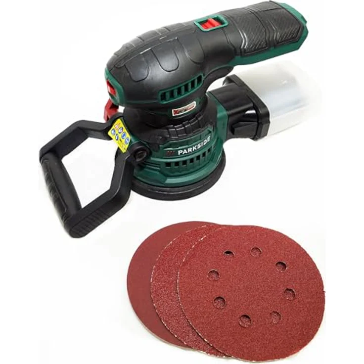 HEADNMORE® Bundle mit PARKSIDE® 20V Akku Exzenterschleifer PAEXS 20-Li B2, 6-stufige Drehzahlregelung, integrierte Staubabsaugung und HEADNMORE® Flaschenöffner als Schlüsselanhänger (ohne Akku) – Bild 5