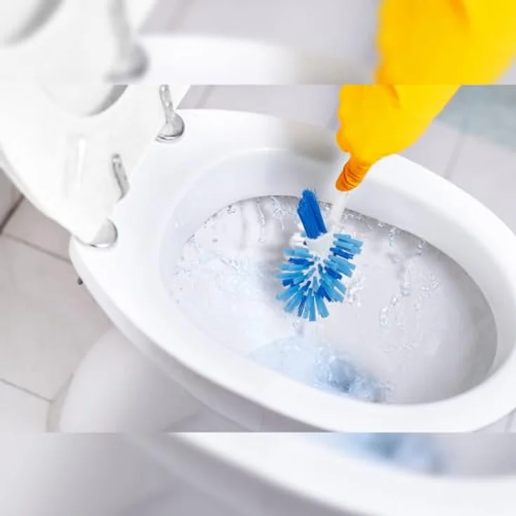 Vileda PowerBrush WC-Bürsten Set für perfekte Reinigung bis unter den Rand – Bild 5