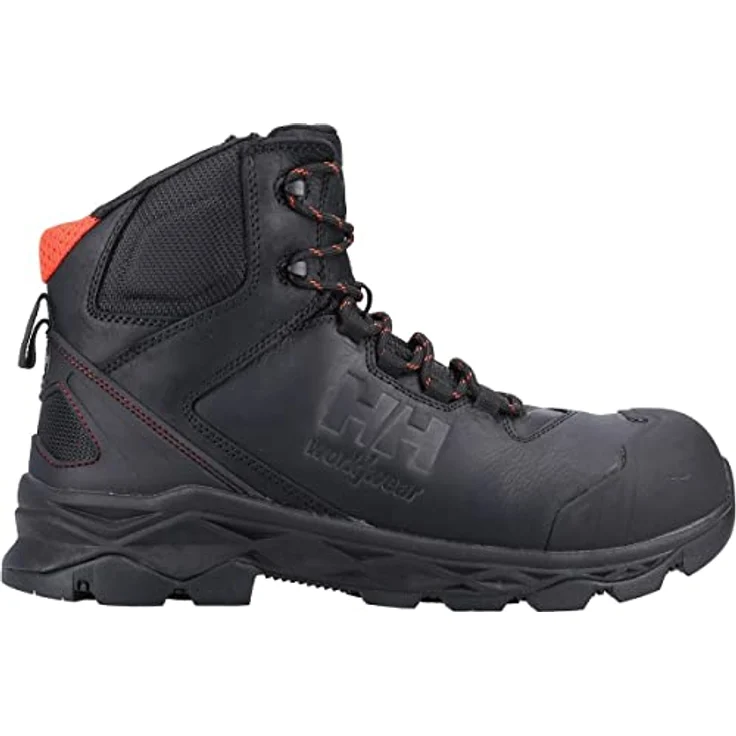 Helly Hansen Oxford Mid S3, Sicherheitsschuhe mit metallfreier Verbundzehenkappe und durchtrittsicherer Platte, schwarz – Bild 4