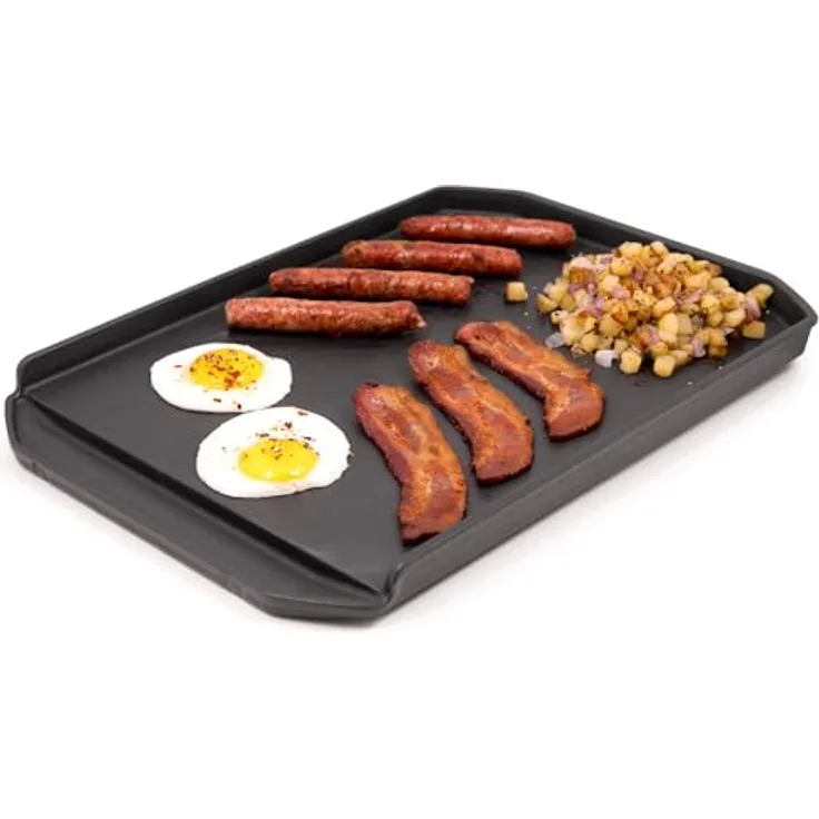 Broil King 11342 Gusseisen Plancha, Grillschale mit mattem Porzellan-Finish, kompatibel mit Baron-Serie