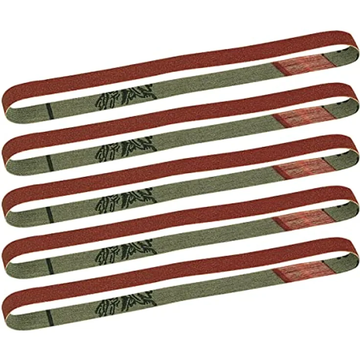 PROXXON Ersatzschleifbänder, Silicium-Karbid, K 180, 5 Stück, 28579