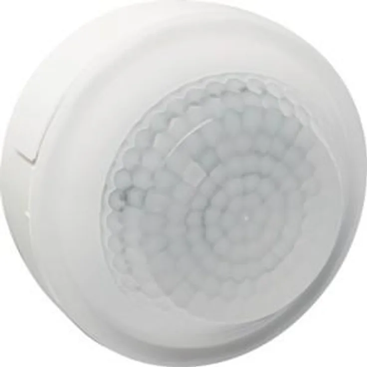 Hager TXC518 Bewegungsmelder, KNX Highbay 360°, Aufputzmontage, Erfassungsbereich 11 m, Farbe Weiß