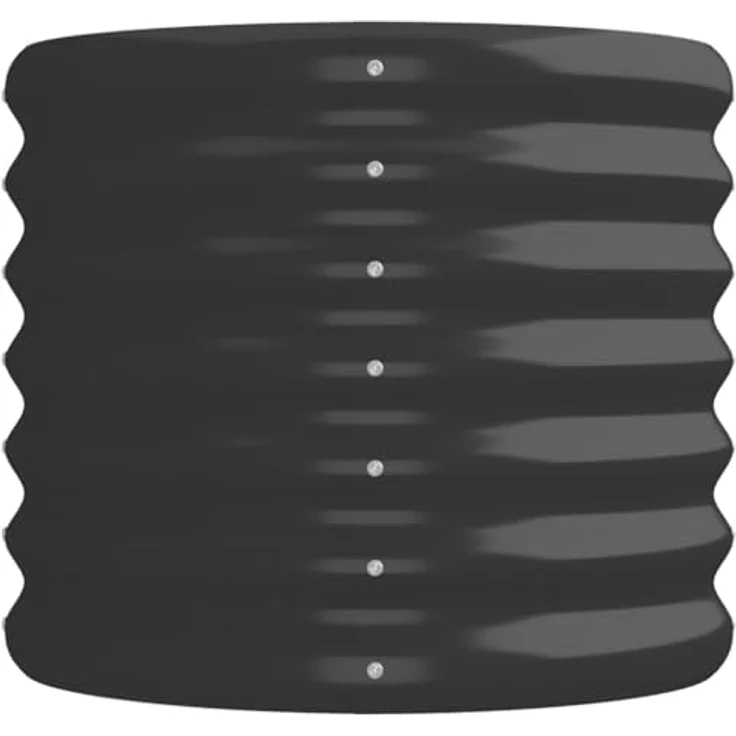 vidaXL Hochbeet, Anthrazit pulverbeschichteter Stahl, 224 x 40 x 36 cm – Bild 5
