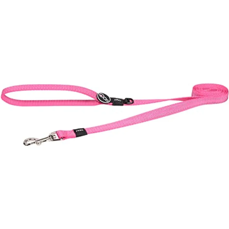 Rogz Utility Hundeleine, reflektierend, Größe M, 1,8 m, 5/8" Medium, Rose